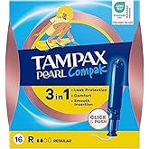 Tampax Pearl Compak Tampon Normal 16 Adet