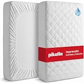 Pikolin Mattress Protector 180 x 200 cm Waterproof Padded Anti Dust Mite | Silent waterproof | Anti-dust mite hypo-allergenic