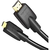Amazon Basics 6 Foot Micro HDMI-A to HDMI-D (NOT Micro-USB) Cable (Black)