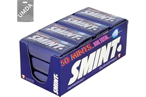 UMDA Smints Sugar Free Sweets | Smints Box Of 12 Sugar Free | Best Sugar Free Mints | With Fresh Mints For Bad Breath | Smints Mints | Altoids Mints | Peppermint Mints | Smints Sweet Pack of 12