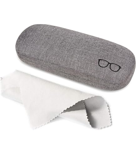 Oak & Tea Glasses Case, Hard Case And Glasses Cases With Glasses