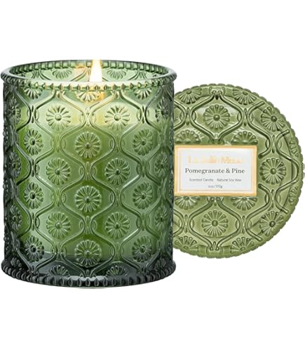 Candela Decorativa Fatta A Mano - Cilindrica Ø6.5x15 Cm, Combustione 56 Ore, Inodore E Senza Fumo - Foto 13