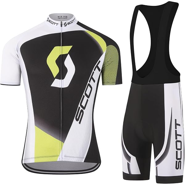 Scott RC Pro Fahrrad Trikot kurz Dark blau/grün 2025: Größe: M (46/48) Fashion