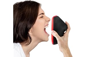 Tilcare Amortisseur de Voix Masque insonorisé pour Les chanteurs, Anti-Stress - Masque Anti-Bruit pour l'échauffement Vocal, Sensoriel, Elimination du Bruit - Sangles Amovibles réglables