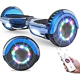GeekMe Hoverboards Auto bilanciamento Scooter 6.5 '' Regalo per Bambini e Adulti - Bluetooth Altoparlanti LED luci