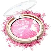 Baked Blush Powder Hot Pink Shimmer Multi-Purpose Blush Make Up Palette