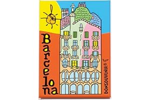 Donsouvenir Magnete Barcellona – Illustrazione della Casa Batlló di GAUDÍ
