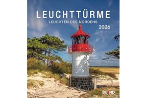Leuchttürme Postkartenkalender 2026 - Leuchten des Nordens: Leuchtturm-Kalender mit 12 Farbfotos der Nordsee- und Ostseeküste. Kalender mit Postkarten ... und Aufhängen. (Postkartenkalender Eiland)