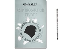 Music Sales Chilly Gonzales Re-Introduction Etudes - 24 Klavierstücke mit Poster (Knight Moves), Audio-CD + Pianobleistift