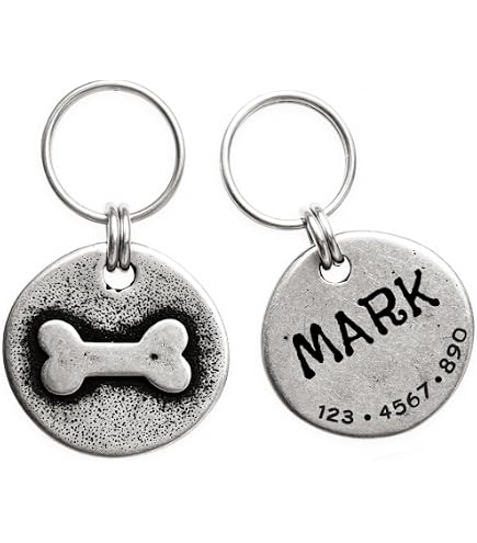 My Family Medaglietta Per Cane Personalizzata Made In Italy, Osso - 4