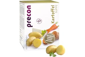 ‎PRECON Precon BCM Diät Suppe zum Abnehmen – Kartoffelsuppe – 10 Portionen (600 g) – Mahlzeitenersatz für eine gewichtskontrollierende Ernährung