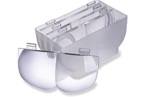 ‎CARSON Carson PRO Series MagniVisor Deluxe Ersatzlinsenset mit 1,5x/2x/2,5x/3x Vergrößerung (CP-60RPL), Weiß