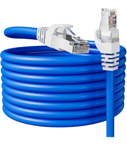 Cavo Ethernet Cat5e Blu 100 Piedi (30,5m) - CablesOnline U-100AB, Stampato 350 MHz - Foto 2