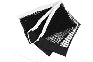 Vxiwscy Rete da Ping Pong Sourcing Map, Lunghezza 1,75 m, in Nylon Resistente, Colore Nero, Design Retrattile, Ideale per Uso Esterno e Viaggi, Facile da Installare e Trasportare