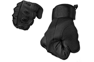 danimo Gants Moto Imperméable Chouette pour Hiver, Homologué CE, Gants Scooter Tactique Combat Anti-Glissant