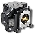 Supermait EP67 A++ Quality Replacement Projector Lamp with Housing, Compatible with EPSON Elplp67 EB-S02 EB-S11 EB-S12 EB-SXW11 EB-SXW12 EB-W02 EB-W12 EB-X02 EB-X11 EB-X12 EB-X14