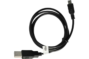 vhbw USB-datakabel kompatibel med Garmin Zumo 340, 340LM, 390, 390LM, 660, 660LM, Garmin Forerunner 205