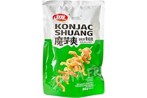 Weilong Konjac Shuang - Spuntino Konjac senza glutine - Spuntino cinese con aroma infuocato - OG ASIA - 252g