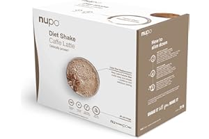 NUPO Diet Shake Caffè latte - Frullati dietetici premium per la gestione del peso I Frullato sostitutivo del pasto, clinicamente testato per il controllo del peso I 30 porzioni I Senza OGM