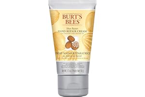 Burt's Bees Crème réparatrice pour les mains sèches, au beurre de karité, hydratant pour les mains à absorption rapide, 50 g