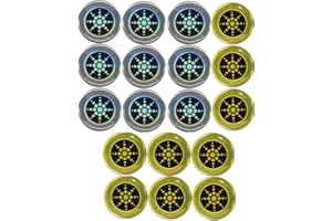 MYGLOAR 18 pièces d'autocollants anti-radiation pour téléphone portable, anti-radiation pour téléphone portable, adaptés aux téléphones portables, fours à micro-ondes, réfrigérateurs, téléviseurs