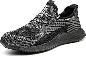 UCAYALI Zapatos de Seguridad con Punta de Acero para Hombre Mujer - Cómodos Ligeros y Transpirables, Talla 39-48