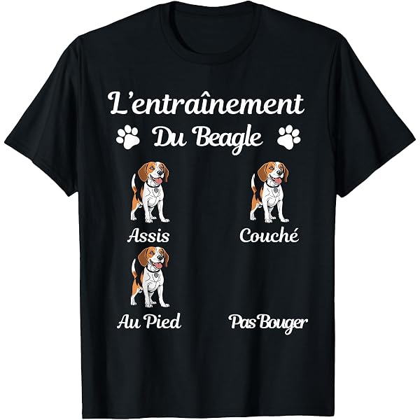 T-shirt detto divertente del beagle per l39aman T-shirt detto divertente del beagle per l39aman