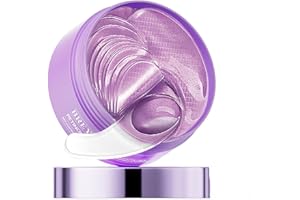 BREYLEE Retinol Eye Mask 60 pcs Under Eye Patches with Retinol, Collagen & Hyaluronic Acid, Reduce Puffy Eyes, Dark Circles, Wrinkles & Fine Lines, Anti-Aging Smoothing Skin Care for Women & Men