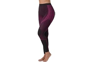Risalti Calzamaglia Termica Donna Energy - Intimo Termico Donna Traspirante Senza Cuciture, Leggings Invernali