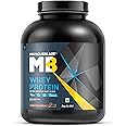 MuscleBlaze 100% Whey Protein, Ultra Premium Blend with Concentrate & Whey Protein Isolate, 25 g Protein per Scoop (Cookies & Cream, 2 kg / 4.4 lb)