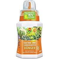 COMPO Kakteen- und Sukkulentendünger für alle Kakteen, Bonsais und dickblättrigen Pflanzen (Sukkulenten), Spezial…
