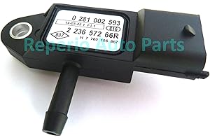 REPERIO AUTO PARTS MAP Krümmerdrucksensor Turbo Ansaugsensor 0281002593 8200225971 223657266R