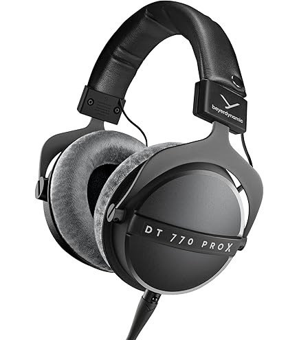 beyerdynamic DT770PRO BlackEdition 80Ω Słuchawki przewodowe Beyerdynamic DT 770 PRO 80 Ohm Limited