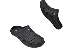 DE FONSECA DeFonseca Zoccoli Uomo Slip On Traspiranti Ciabatte Gomma Leggere Estate AntiSudore Clogs Impermeabili Fondo Anatomico Professionale per Lavoro Casa Giardino Mare Piscina