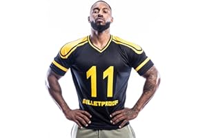 Met-X Mens Oversized T-Shirt American Football Style Top Jersey 100% Polyester Team Shirt