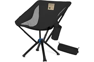 SEVEN PEAKS LIVING ON THE TOP EXPLORING THE WORLD Seven Peaks - Chaise Pliante de Camping Légère - S'installe en 5 Secondes - Compacte, Portable, Haute Résistance - Anti-casse et Respirante
