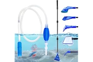 STARROAD-TIM Aquarium Kiesreiniger-Kit Aquarium Reiniger Aquarium Wasserwechsel Aquarium Bodensauger Mulmsauger Aquarium Kiesreiniger-Wasserwechsler Aquarium