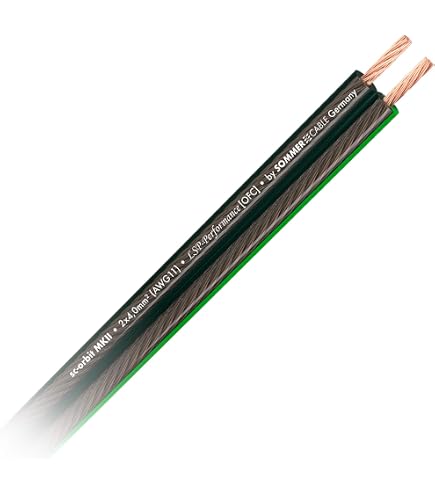 Cavo Per Diffusori Sommer Cable Meridian Mobile SP240 - Grigio, 2x2,76mm
