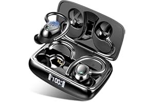 Drsaec Bezprzewodowe słuchawki douszne Bluetooth 5.3 douszne bezprzewodowe słuchawki