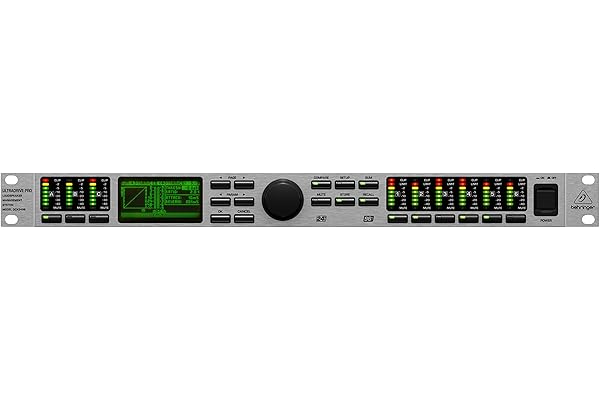 Behringer DCX2496 Système Digital de Gestion de Haut-parleur Ultra-haute Précision 24-Bit/96 kHz