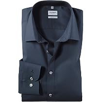 Chemise Homme Décontractée à Manches Courtes OLYMP - Coupe Casual, Col Boutonné, 48% Lyocell, 28% Coton, 24% Lin