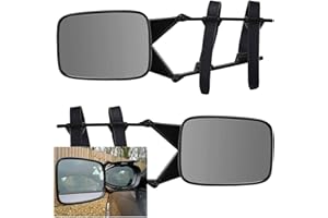 UKB4C Milenco Falcon Safety Pair Convex Wide View Towing Mirror - Caravan Motorhome