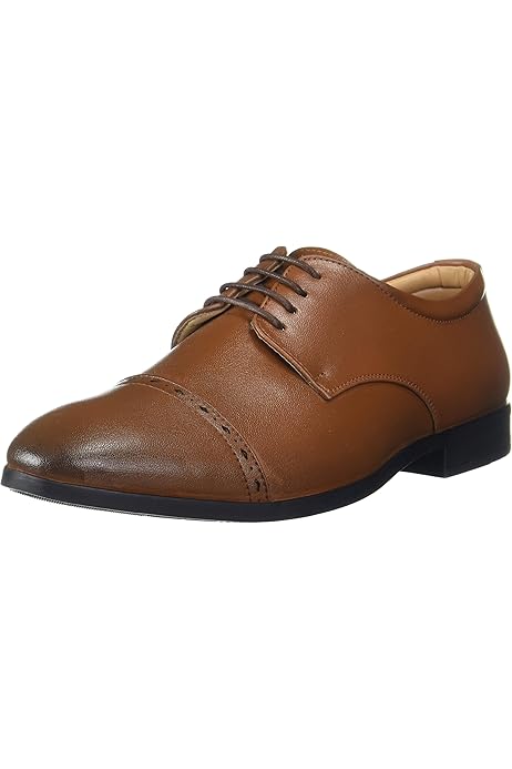 Buy Bata Bally E Mens Formal Lace-Up Shoes in Light Brown Size- 7 