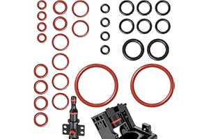 MLZTINGR 30-teiliges O-Ring Dichtungsset für Philips Kaffeevollautomat – Silikon Ersatzteile für Brühgruppe, Supportventil, Dampfventil & Auslaufventil. (30)