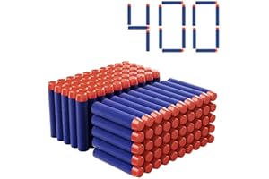 DEWEL 400pcs 7.2cm Refill Darts Bullets Blasters Children Toy Gun Blue Soft Bullet Foam Guns Accessories