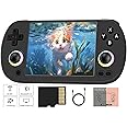 ANBERNIC RG40XX H Retro Handheld Game Console, 4.0 Inch IPS Screen Linux System Built-in 64G TF Card 5488 Games Support HDMI TV Output 5G WiFi Bluetooth 4.2 (RG40XX H-Black)
