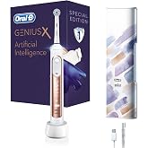 Oral-B Genius X Yapay Zeka Destekli Şarj Edilebilir Diş Fır&ccedil;ası &Ouml;zel Seri Rosegold + Seyahat Kabı