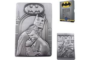 FANATTIK DC Comics Batman Limited Edition Metal Ingot - Officially Licensed Collectible - 90 x 60mm (9995 worldwide)