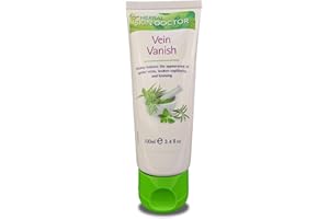 MEDIPAQ IDHCT Vein Vanish - Herbal Skin Doctor - 100ml X-Large Tube - The Professional Formula That Dramatically Diminishes The Appearance of Spider Veins, Broken Capillaries & Bruising Painlessly in Weeks!