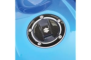 labelbike - Bouchon Protection Autocollants Stickers en Résine Gel 3D Protège Réservoir Moto Suzuki